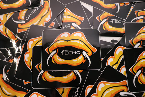 ECHO CARP LIPS STICKER