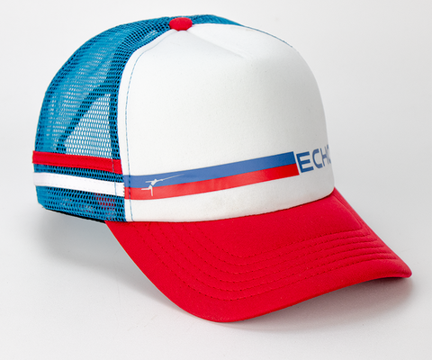 ECHO Red White and Blue Foam Trucker Party Hat