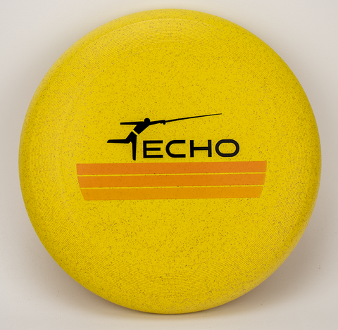 Bright Yellow Flying Disc